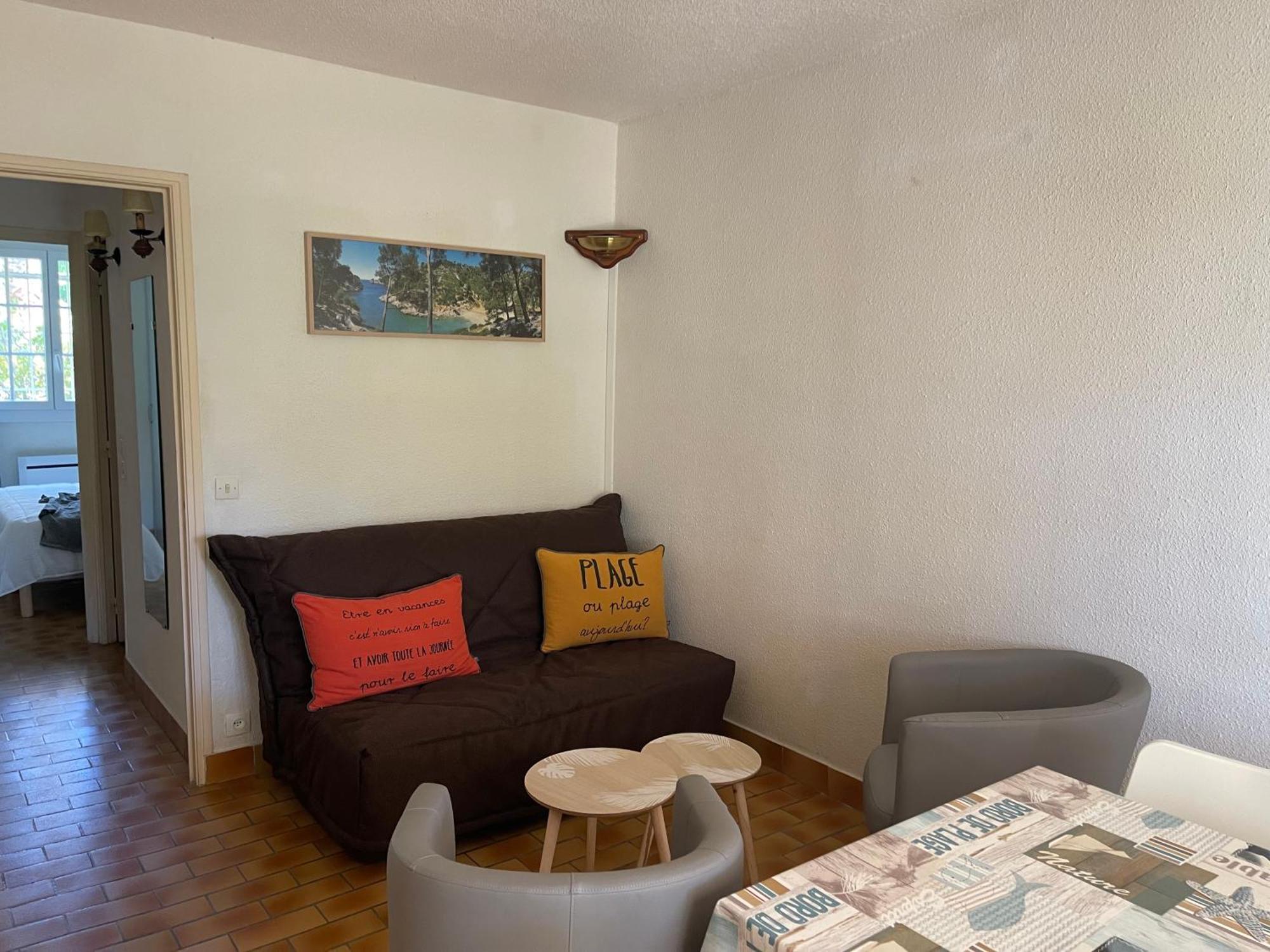 Appart-St Cyr Sur Mer-La Madrague-4Pers-Parking Сен-Сір-сюр-Мер Екстер'єр фото